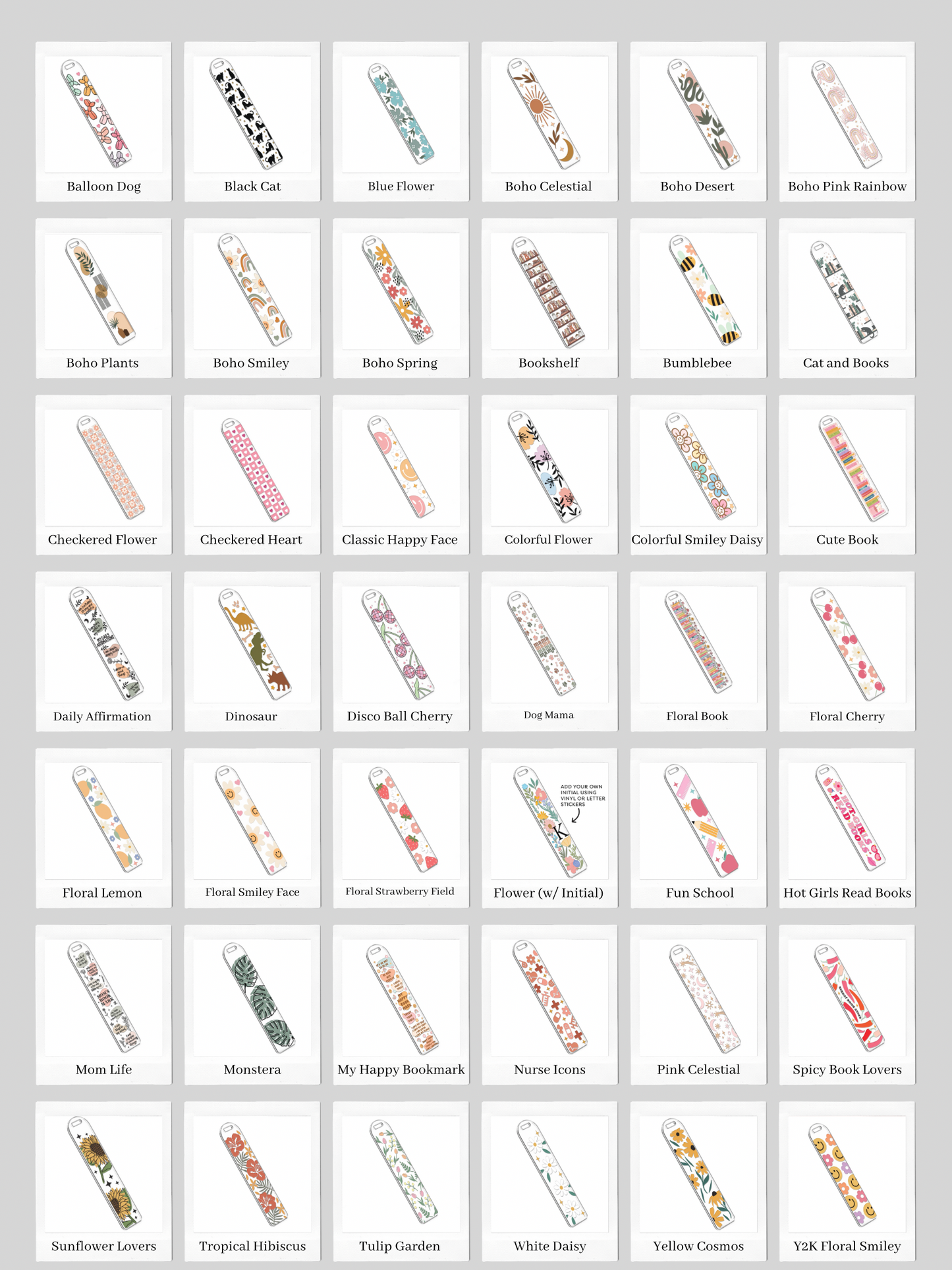 Acrylic Bookmark