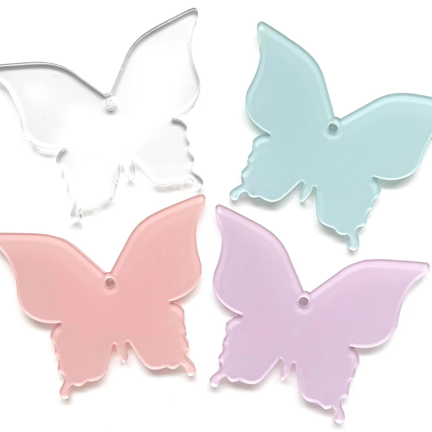 Butterfly Resin Keychain