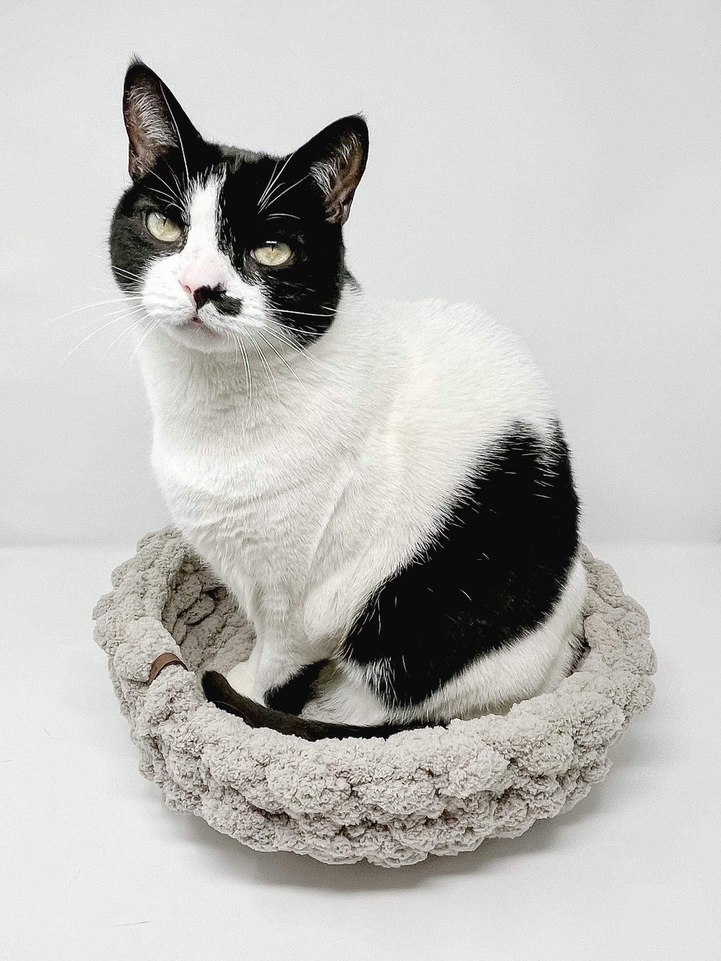 Chunky Knit Pet Bed