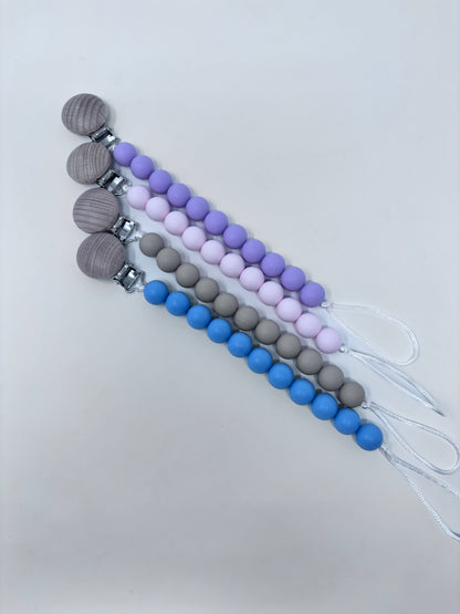 Silicone Bead Pacifier Clip