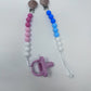 Silicone Bead Pacifier Clip