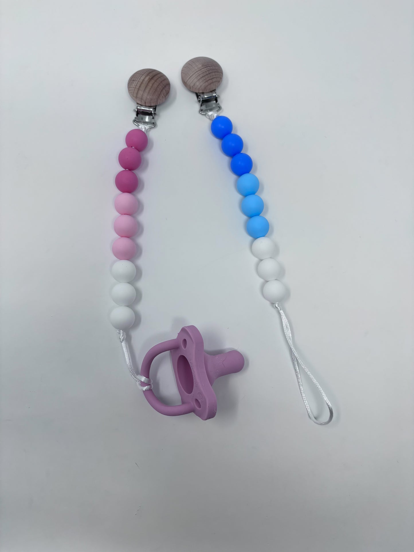 Silicone Bead Pacifier Clip