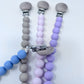 Silicone Bead Pacifier Clip