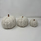 Chunky Knit Pumpkin