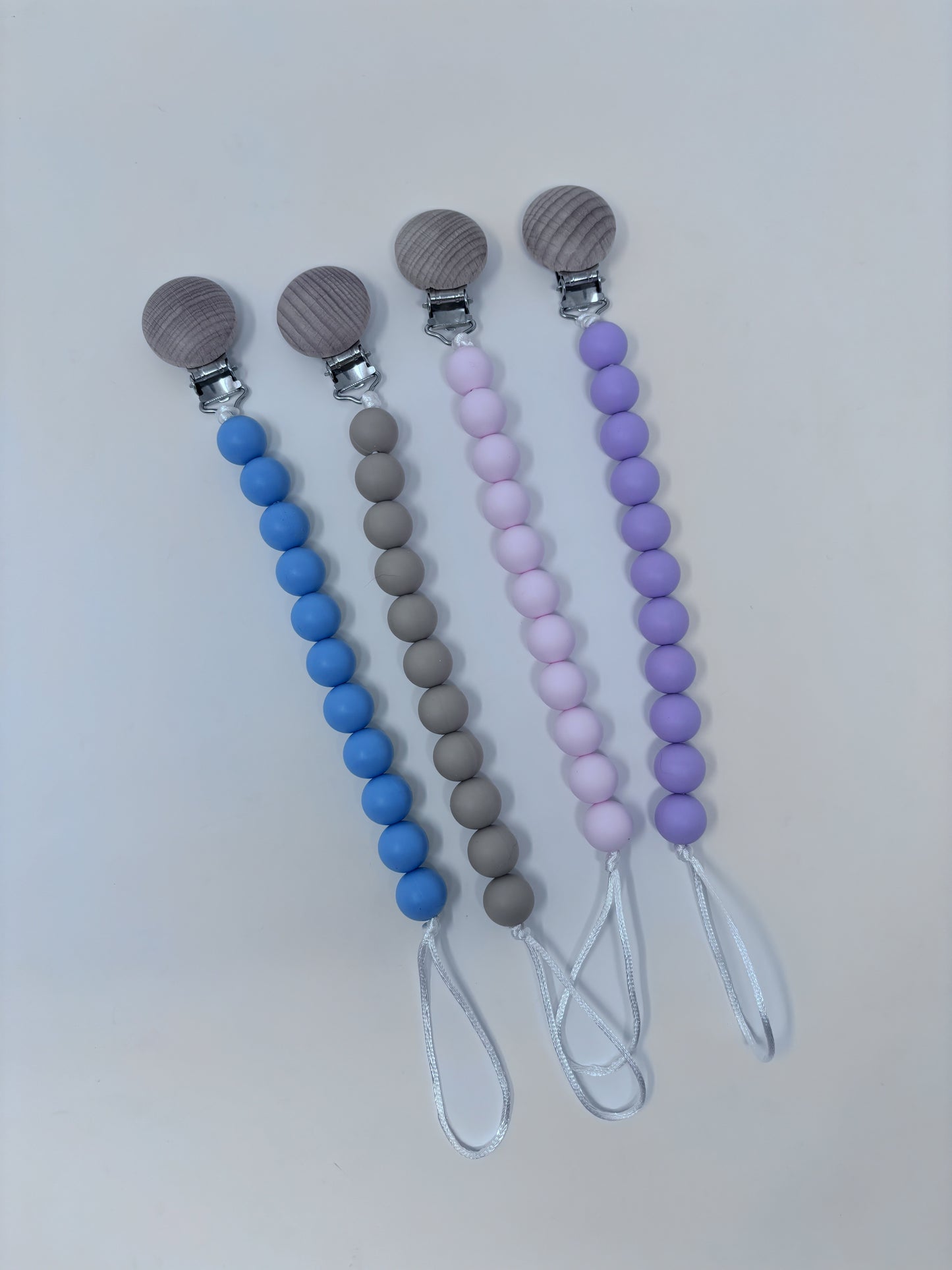 Silicone Bead Pacifier Clip