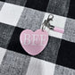 Heart Acrylic Resin Keychain