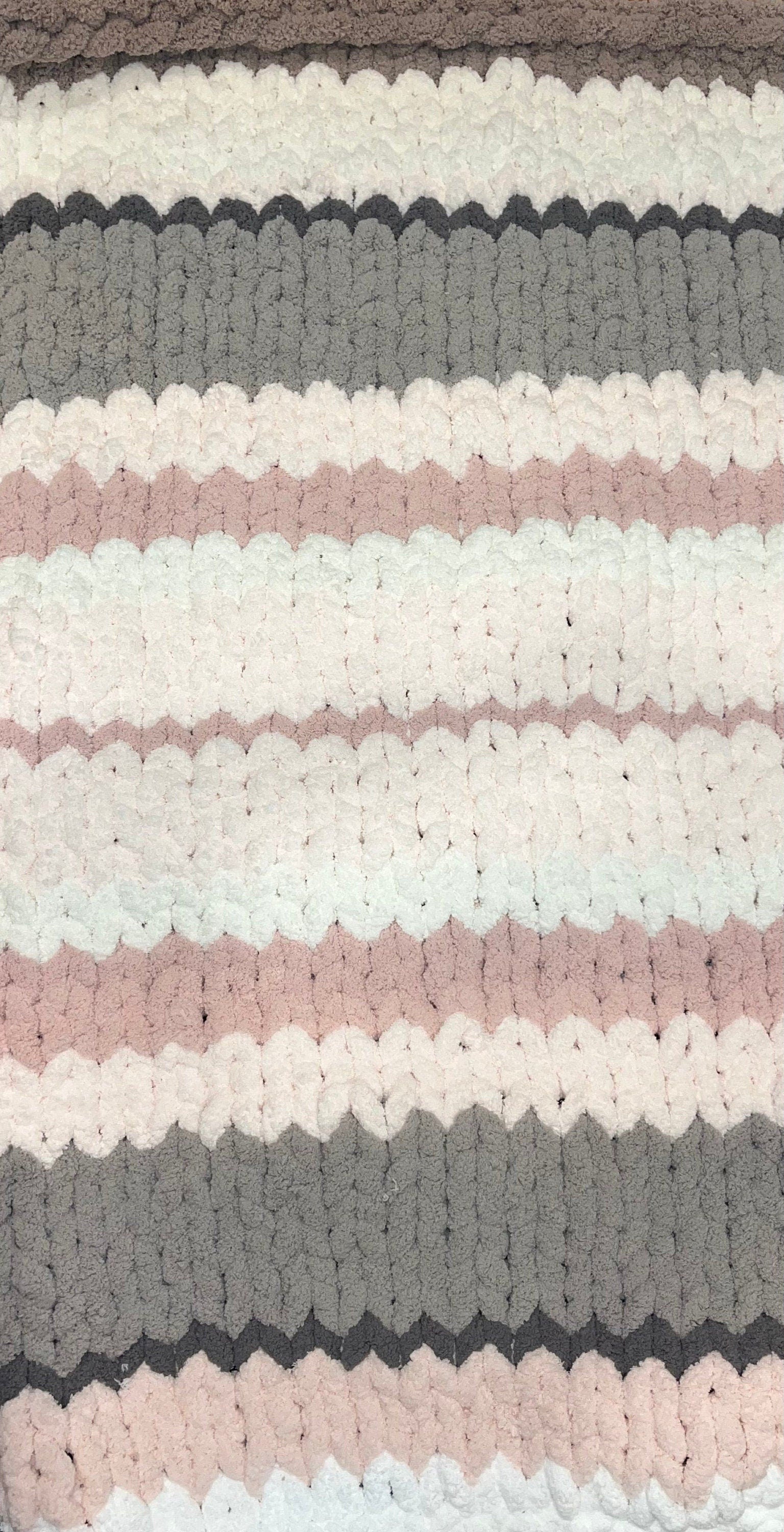 Chunky Knit Throw Blanket