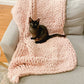 Medium Chunky Knit Blanket