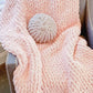 Chunky Knit Throw Pillow