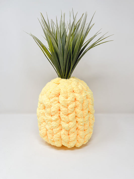 Chunky Knit Pineapple Decor
